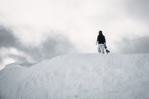 Belevágtunk egy kis off-piste kalandba is.