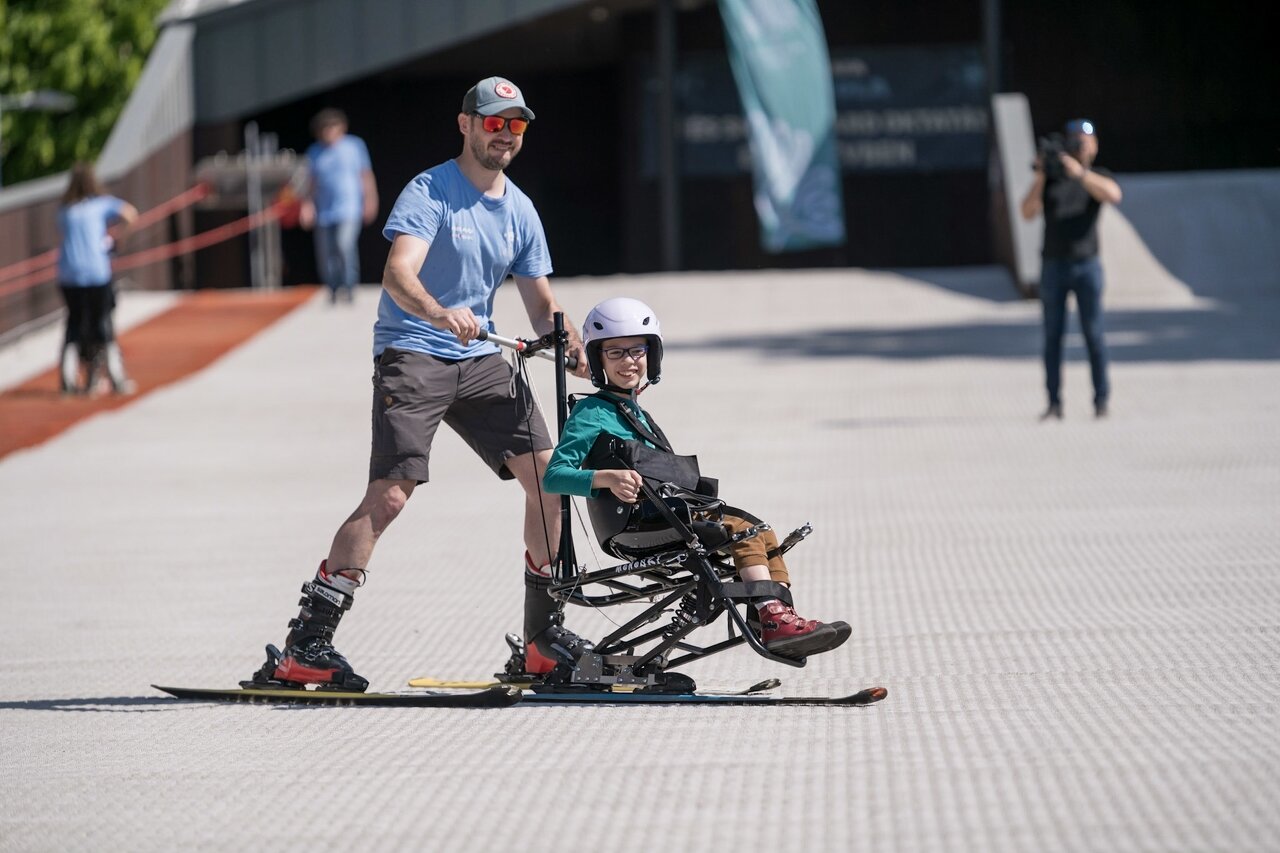 Fotó: Normafa Síiskola, Paraktív Alapítvány, Réti Gerzson