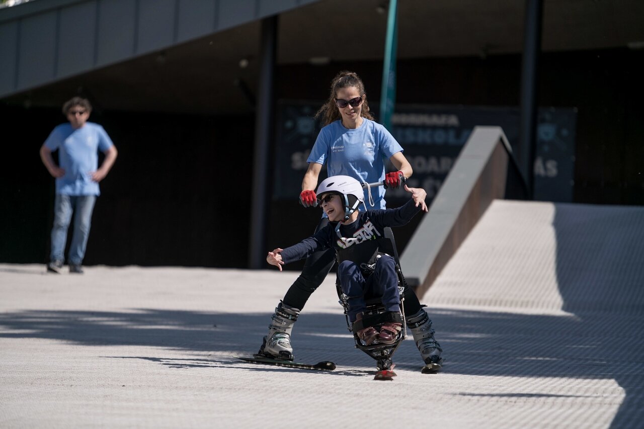 Fotó: Normafa Síiskola, Paraktív Alapítvány, Réti Gerzson