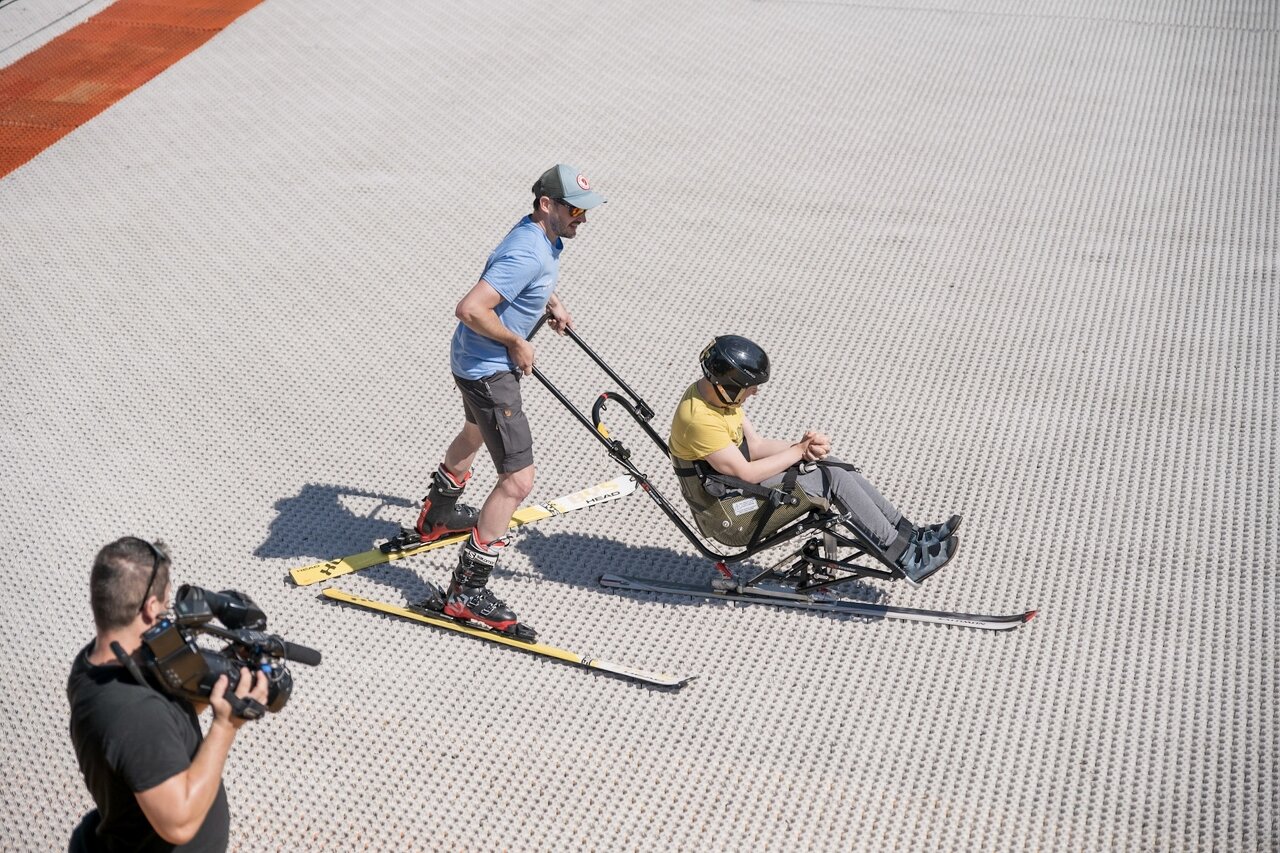 Fotó: Normafa Síiskola, Paraktív Alapítvány, Réti Gerzson