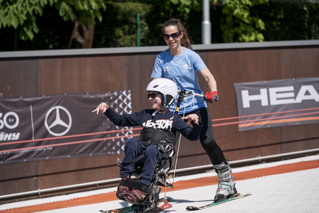 Fotó: Normafa Síiskola, Paraktív Alapítvány, Réti Gerzson