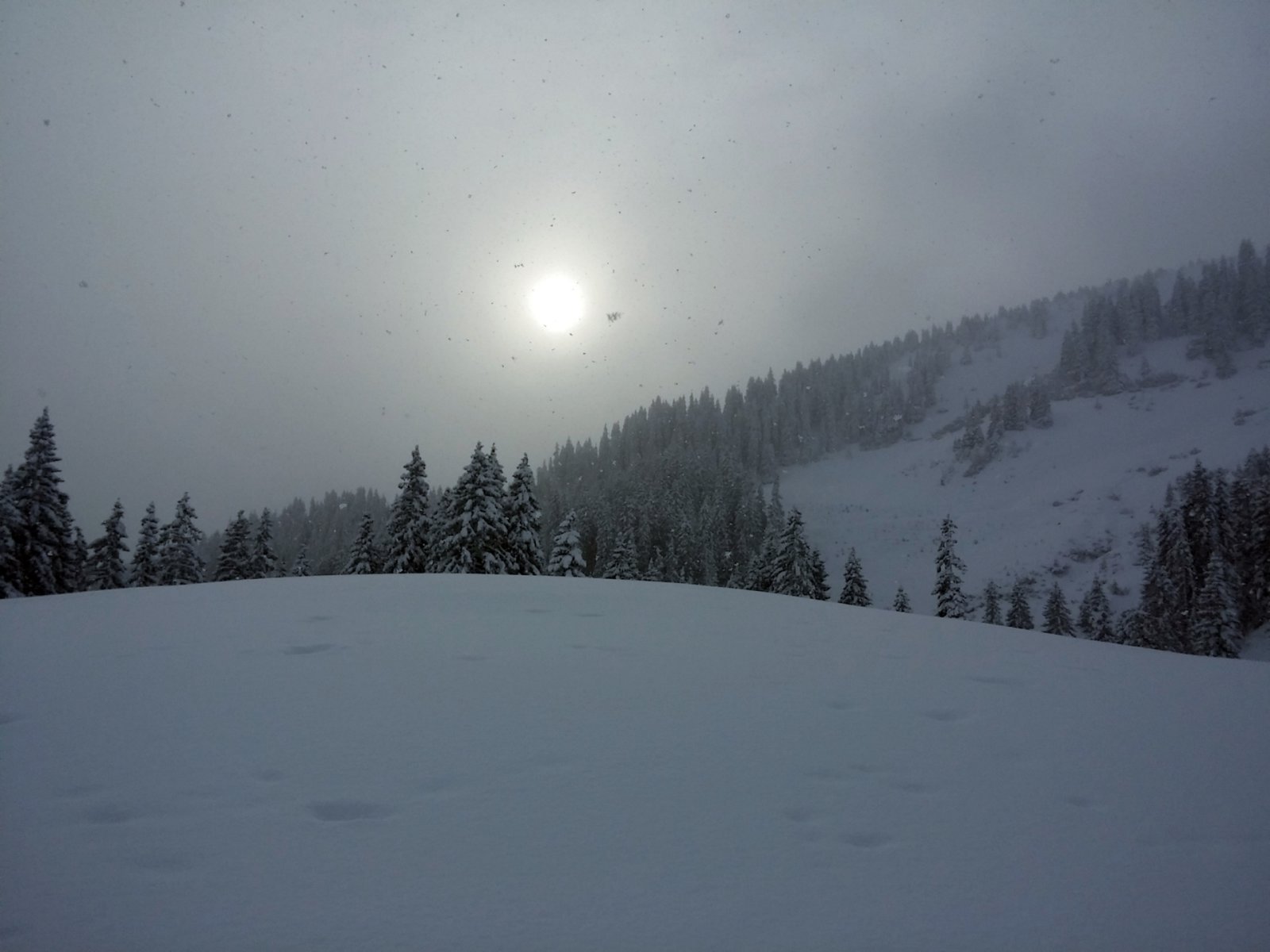 Nemsokára el fog állni a hóesés