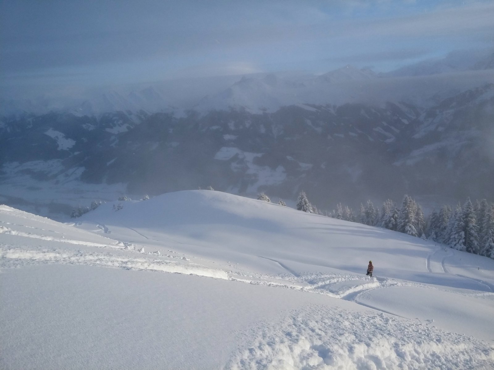 Az utolsó csúszás. Ismét a kabinostól jobbra indultunk