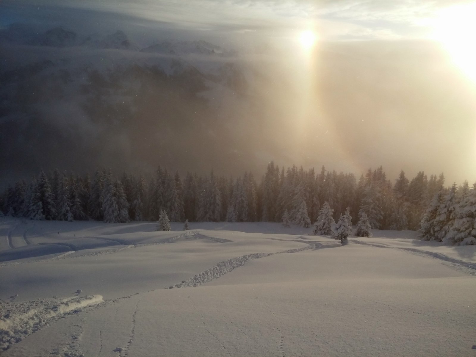 De megálltunk, mert olyan csodálatos volt ez a látvány