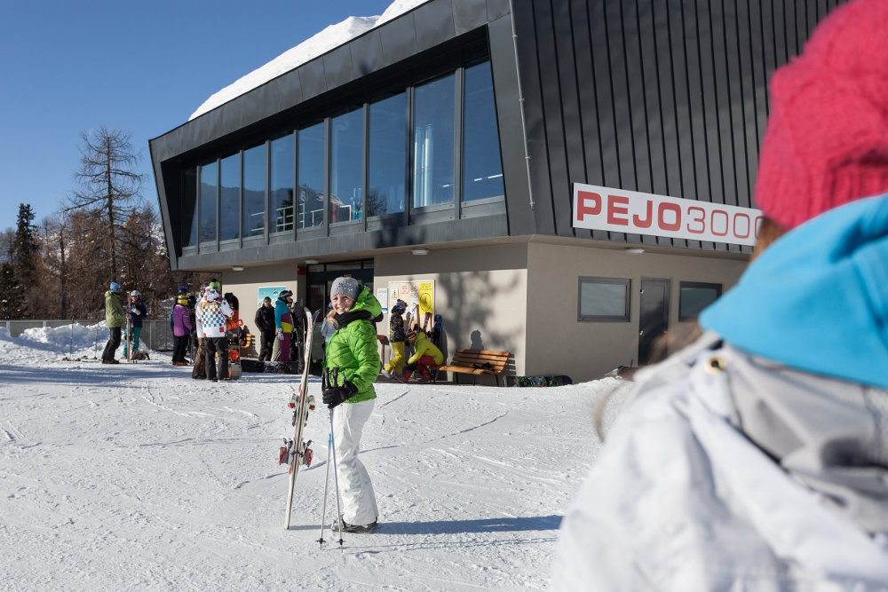 Hegyállomás 3000 méteren - Pejo