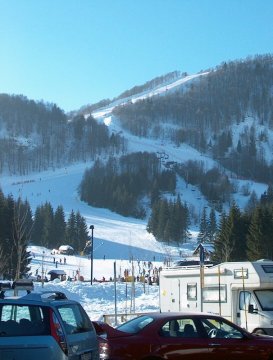 Sauc pályái. Középtő jobbra fekete, balra kék.