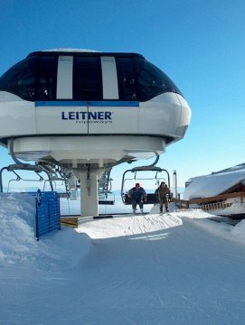 Seggiova felvonó teteje