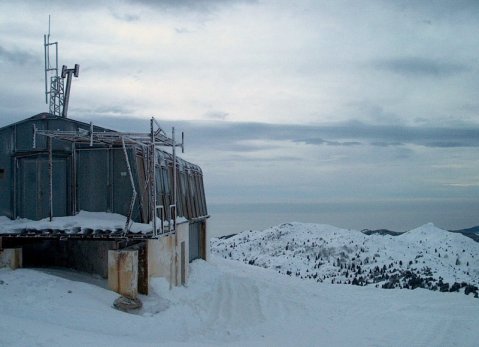 Tremol lift tetejéről a panoráma