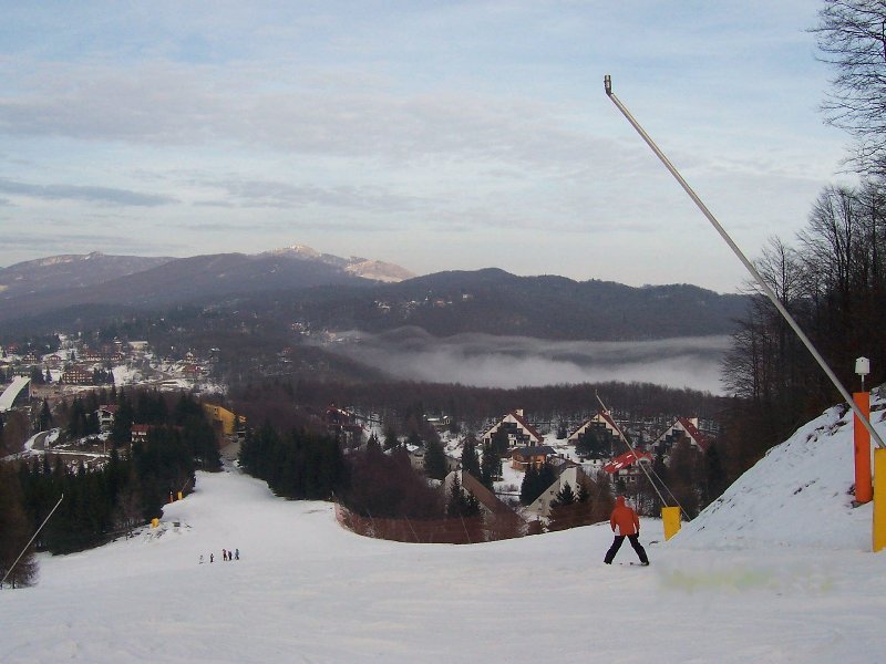 Szerencsére a tömörített pálya még használható állapotban van