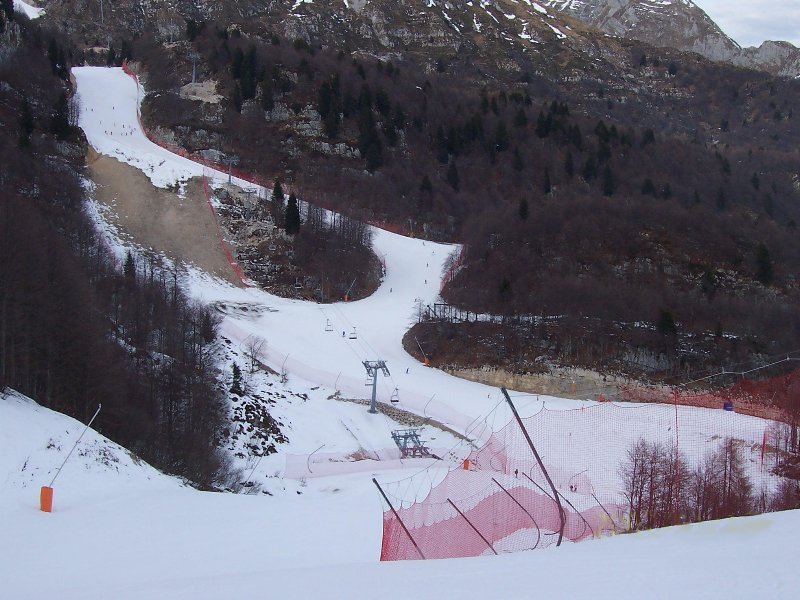 Alúl az új Tremol felvonó alsó állomása