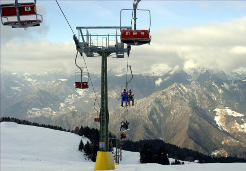 Ülős lift a csúcsra