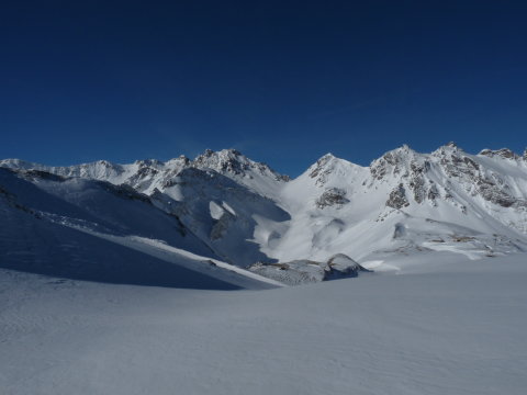 arra van a Pizol gleccser