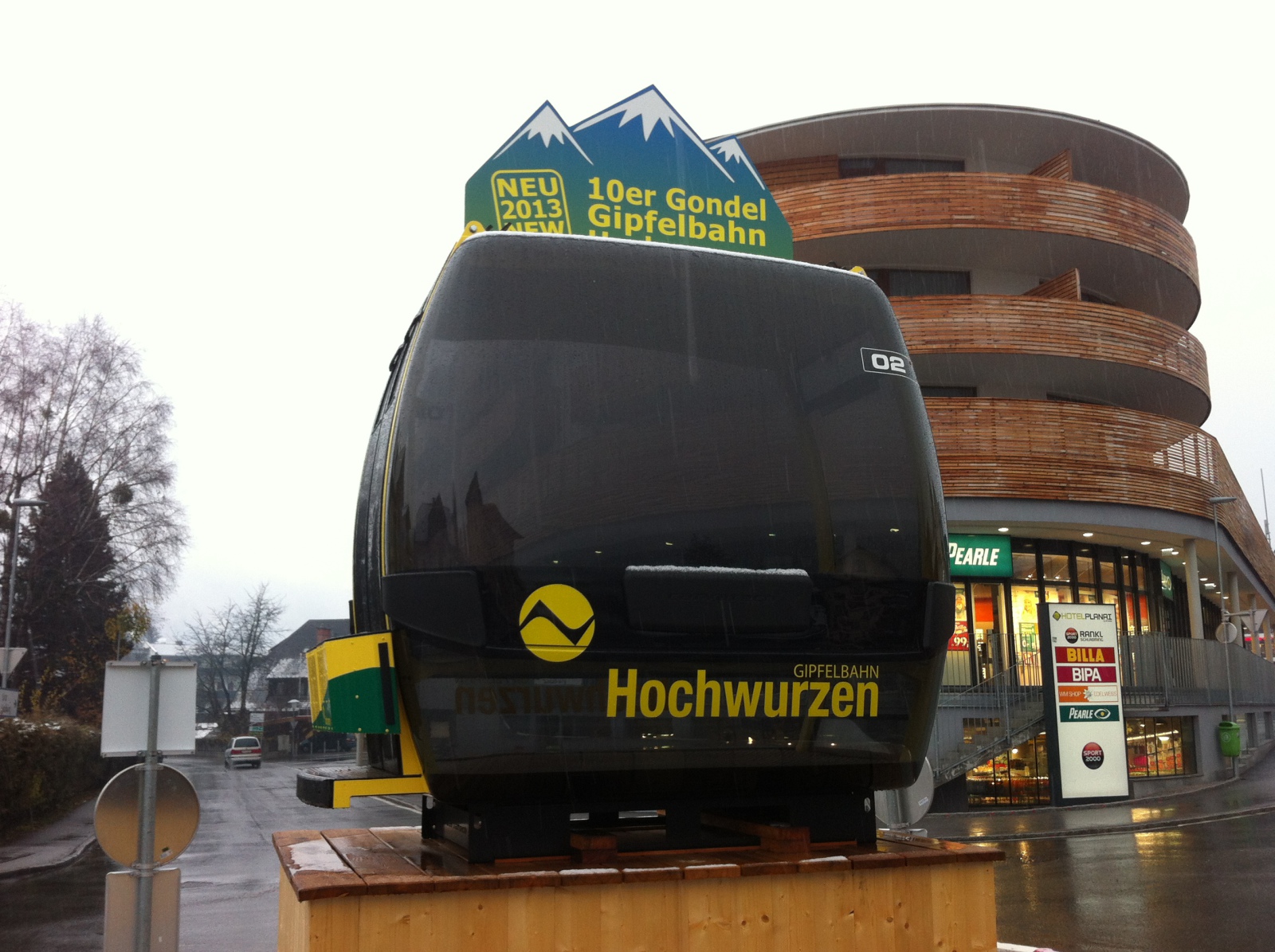 Az új hochwurzen gipfelbahn