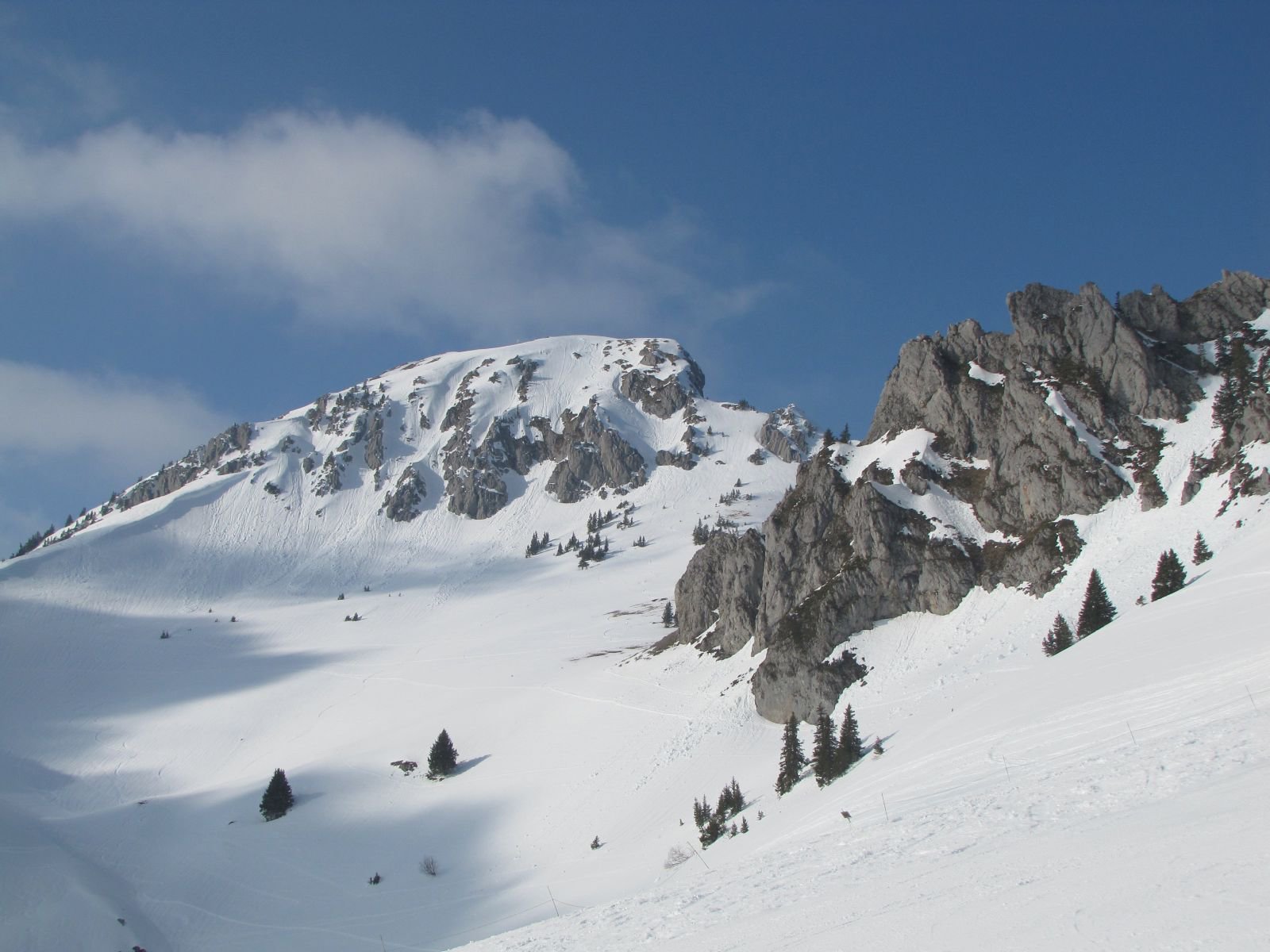 Chapelle d'Abondance, kilátás a Braitaz ülős liftről