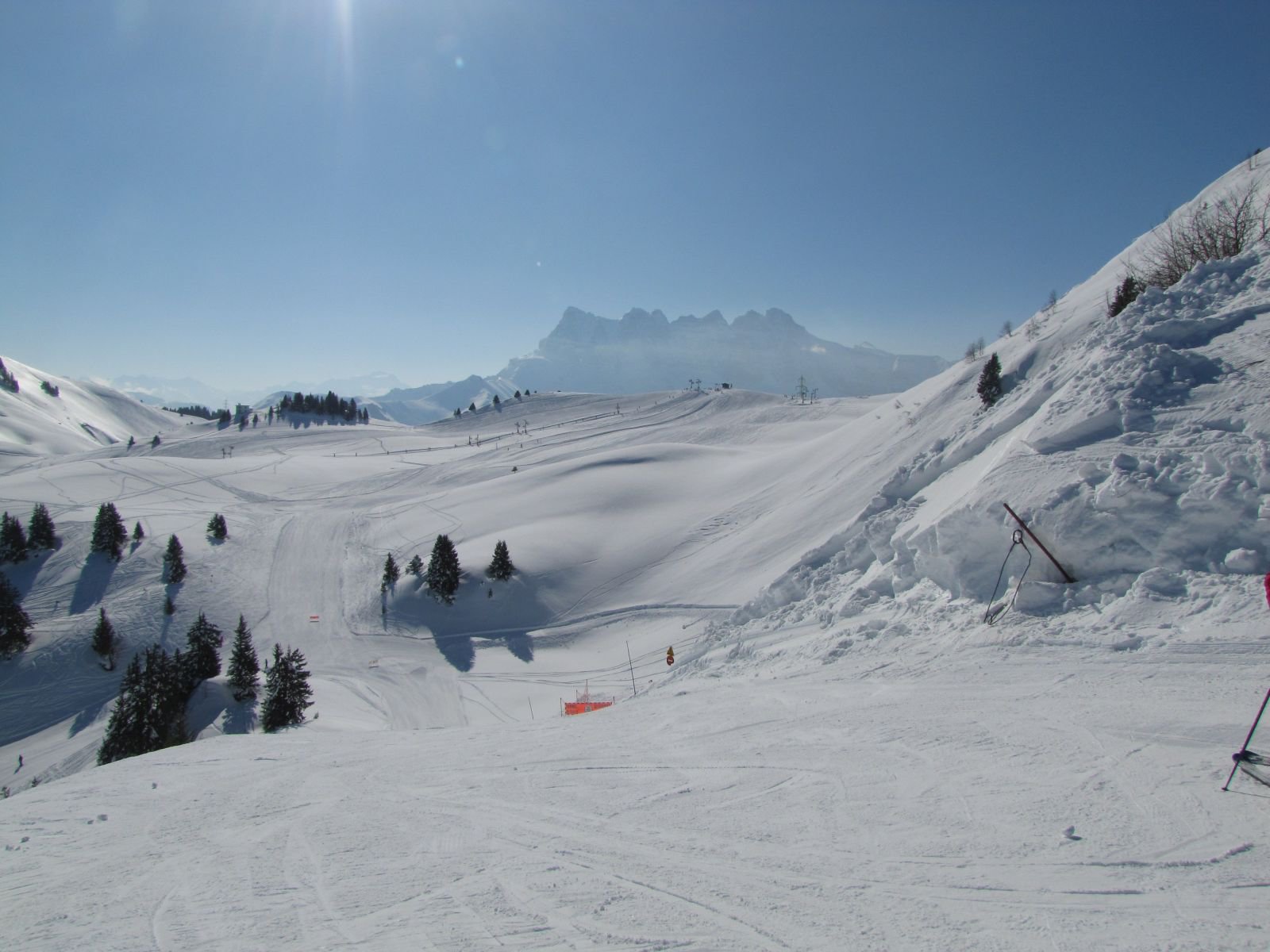 Irány Svájc a Chalet Neuf pályán