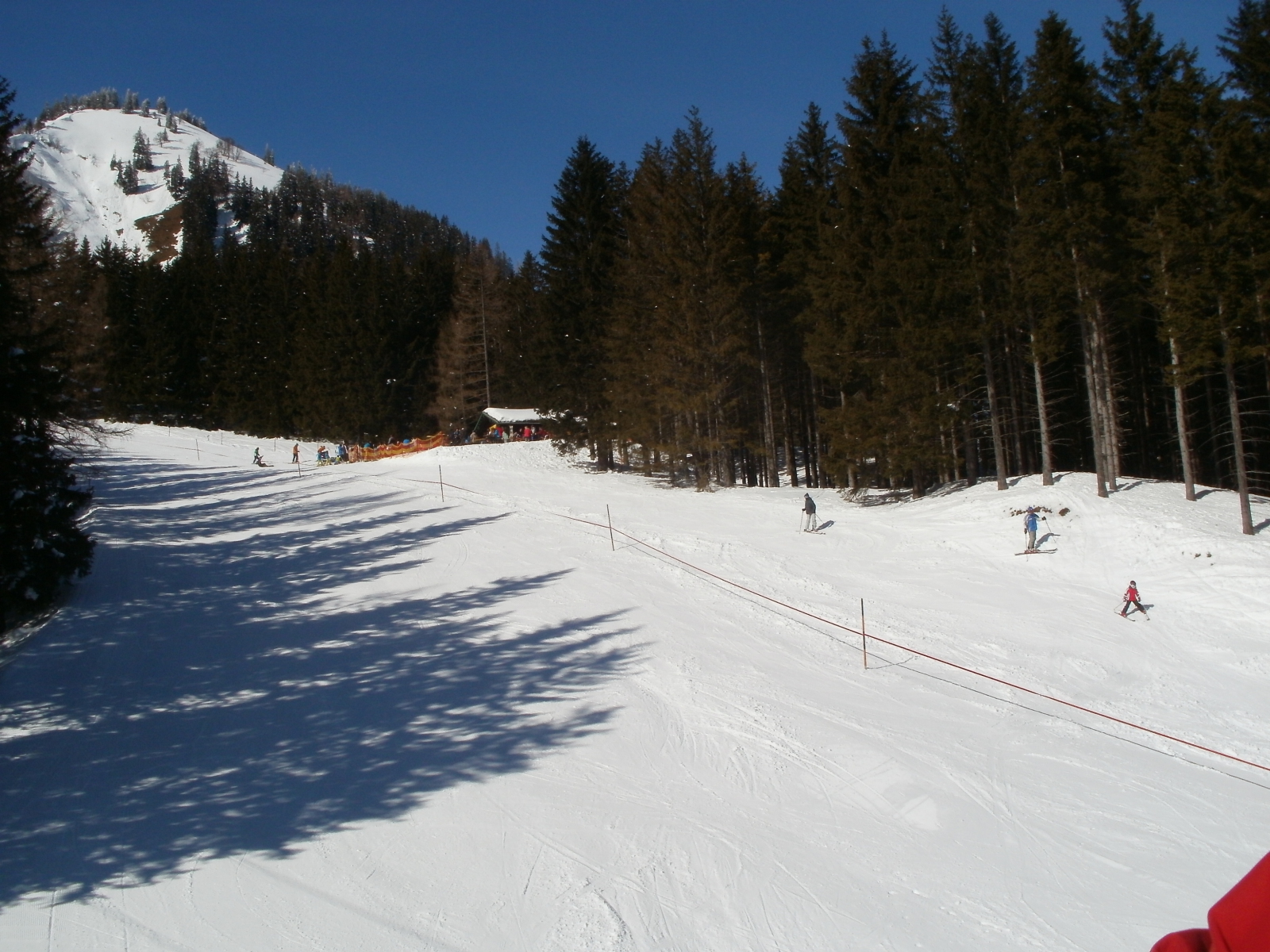 A kék pálya hüttével