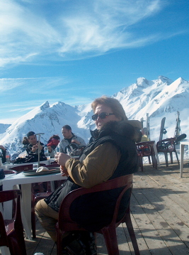 ...ahól pihenőt is tartottunk.