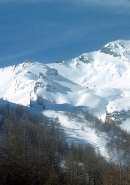 A "Le Lac" pályának felső szakasza