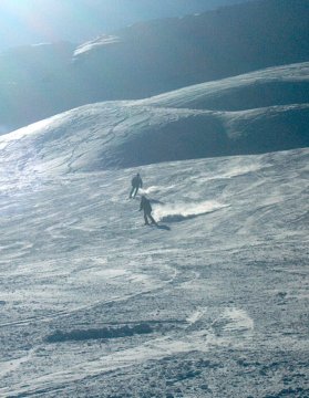 Lefelé "Les Agneliers" felé