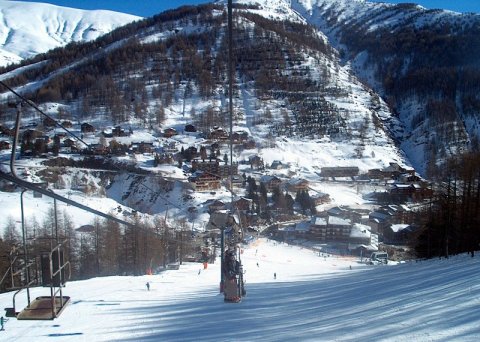 Álló-lift útvonala