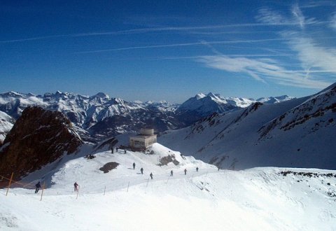 Lefelé vezető pálya kezdete