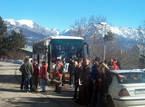 Bepakolás hazafelé...