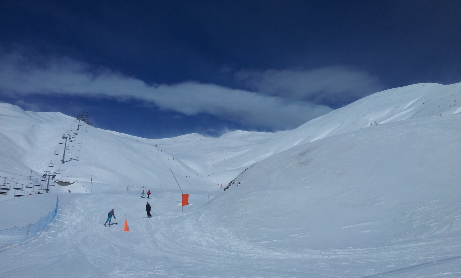 2050 méteren, renards kék pálya alja