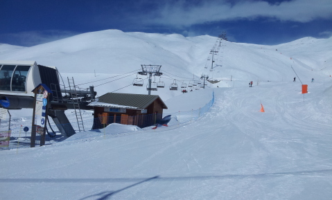 Vescal felvonó aljánál 2050 méteren