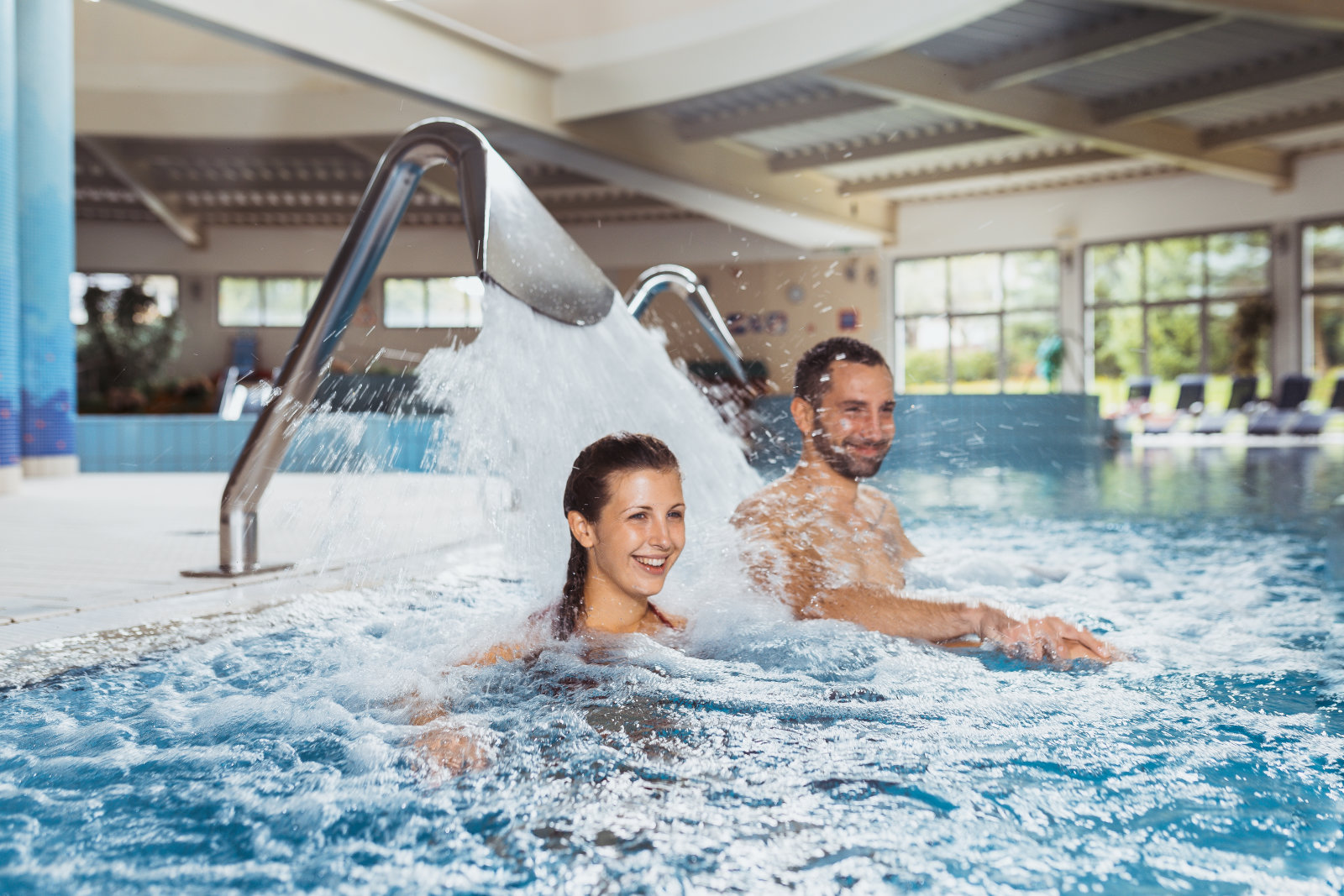 Medence a 200-400 méterre található testvérszállodákban