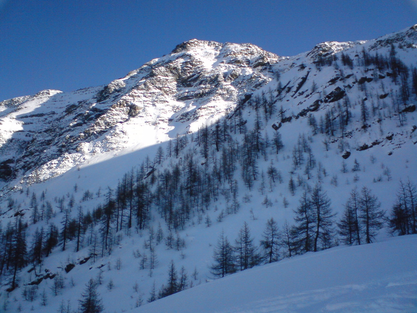 Vallon de Narreyroux, A gerinc