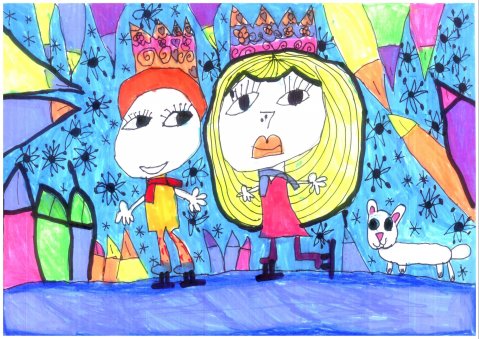 Zákány Fruzsina   2.  oszt. - Jégbolygó lakói (Sándorfalvi Térségi Alapfokú Művészeti Iskola)