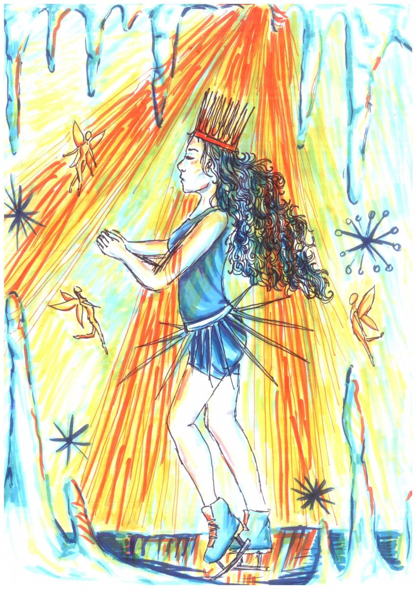 Gyöngyösi Réka  7. oszt. - A jégpálya királynője (Sándorfalvi Térségi Alapfokú Művészeti Iskola)