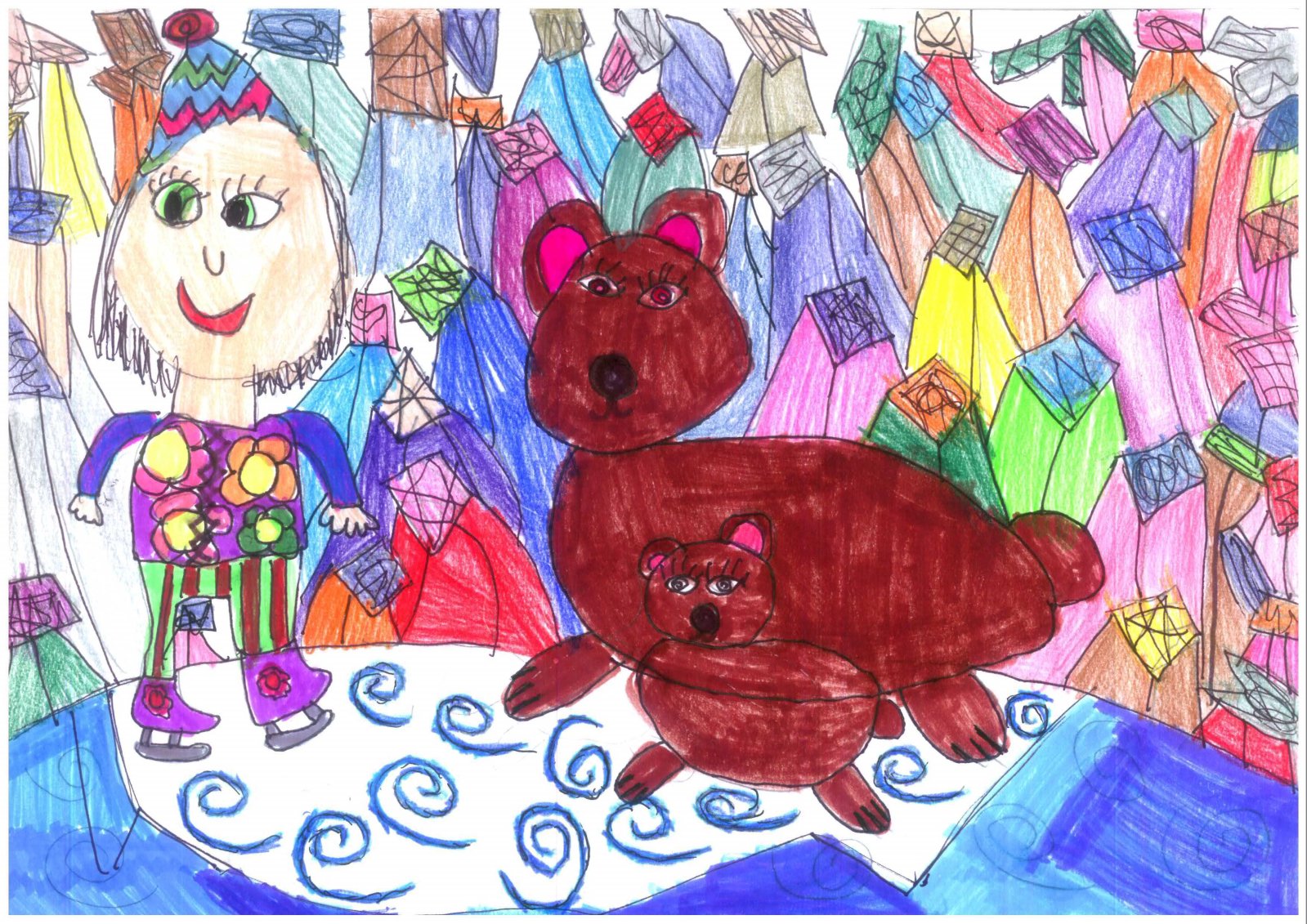 Németh Lili 1. oszt. - A színes jégkristály-bolygón még a jeges maci is barna (SZTEJKI Pallavicini Sándor Általános Iskola)