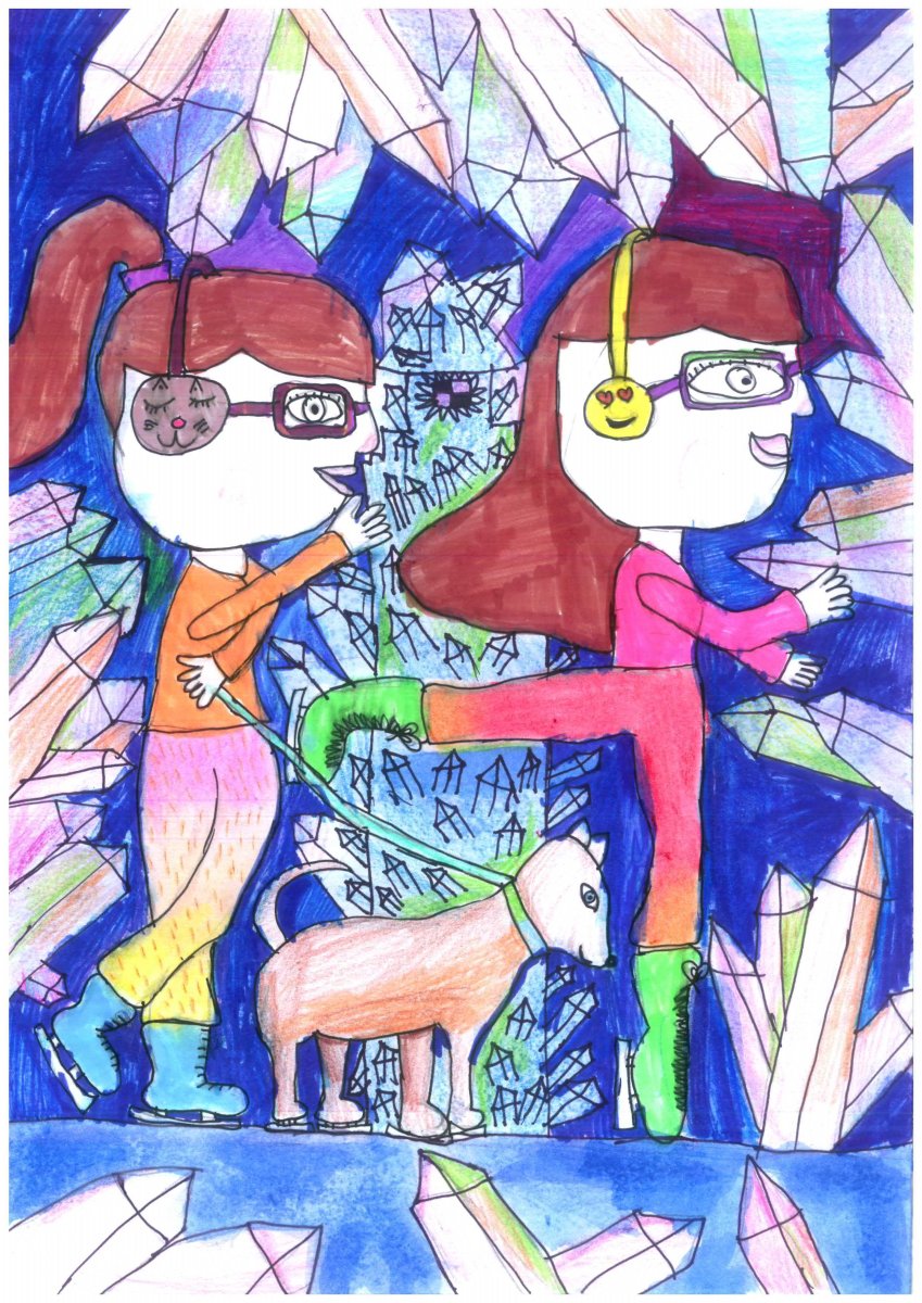 Ungi Gréta  3. oszt. - Jégkristály bolygó felfedezői (SZTEJKI Pallavicini Sándor Általános Iskola)