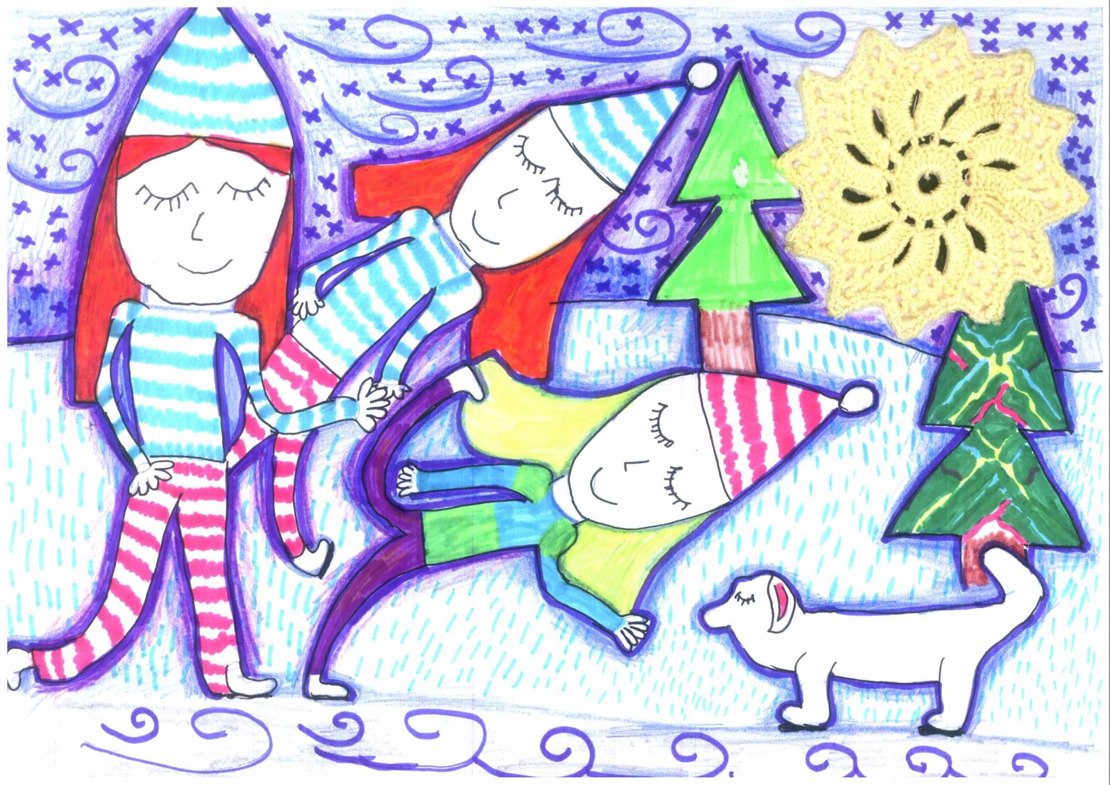 Bozó Annabell    4. oszt. - Jeges álom (SZTEJKI Pallavicini Sándor Általános Iskola)