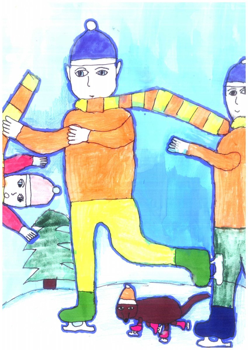 Ferenczi Zsombor  4. oszt. - Egymást fogva, segítve (SZTEJKI Pallavicini Sándor Általános Iskola)