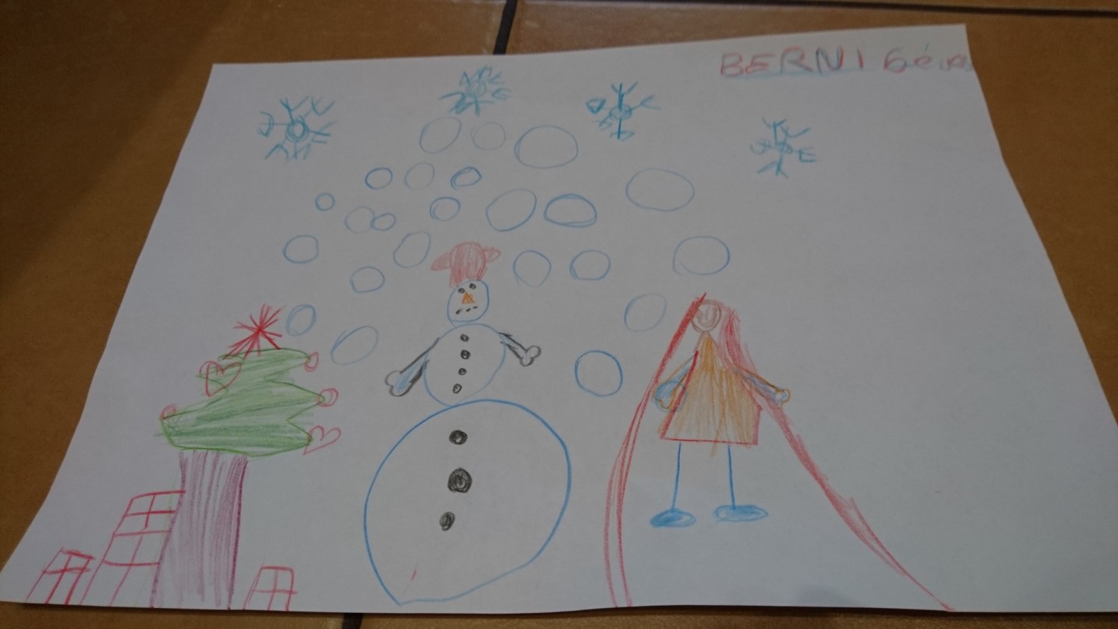 Uhrin Bernadett, 6 éves