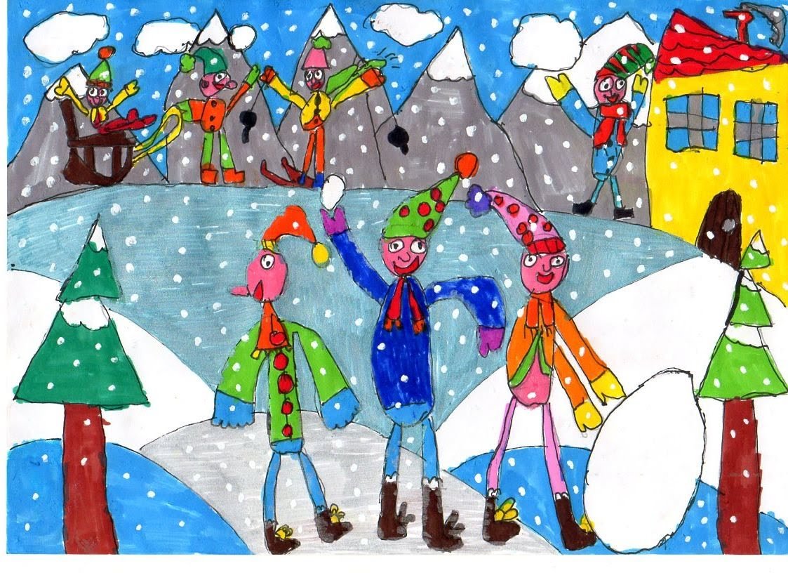 Szabó Bence, 8 éves - Téli kalandok (Debreceni Benedek Elek Általános Iskola, 2. b)