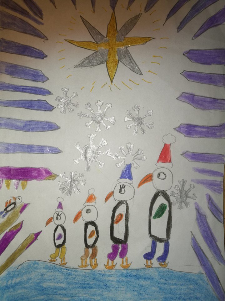 Jóvér Jázmin 8 éves (2. oszt) - Kispingvin született