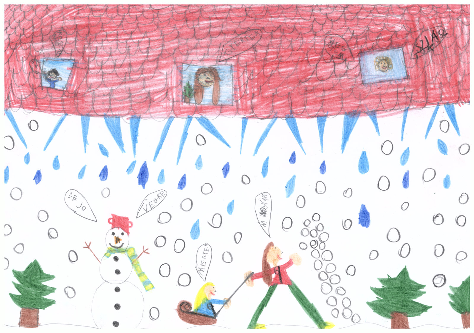 Mandel Eszter, 7éves