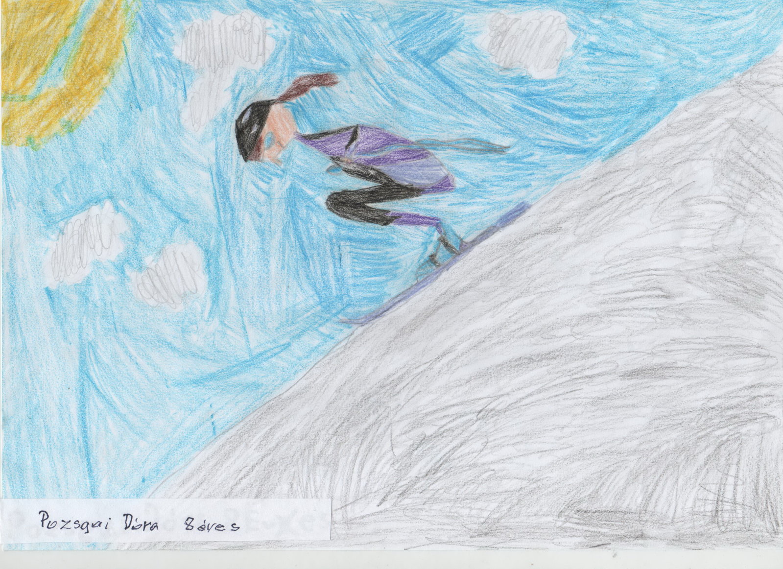 Pozsgai Dóra, 8 éves