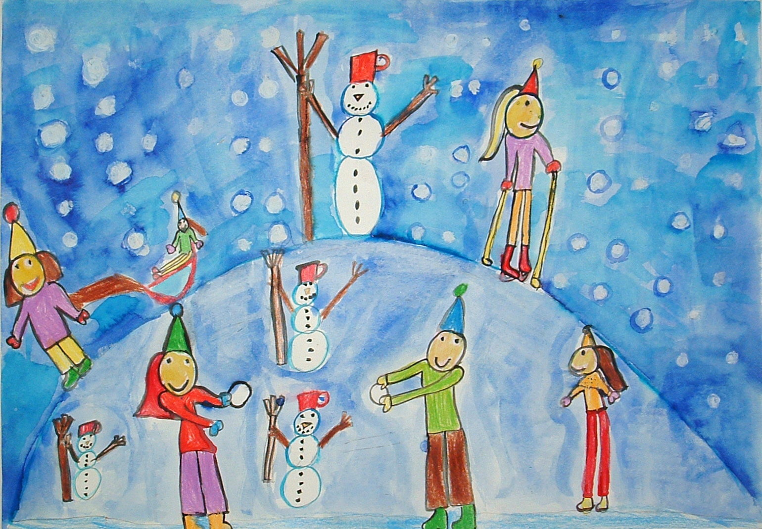 Sándor Hanna, 8 éves