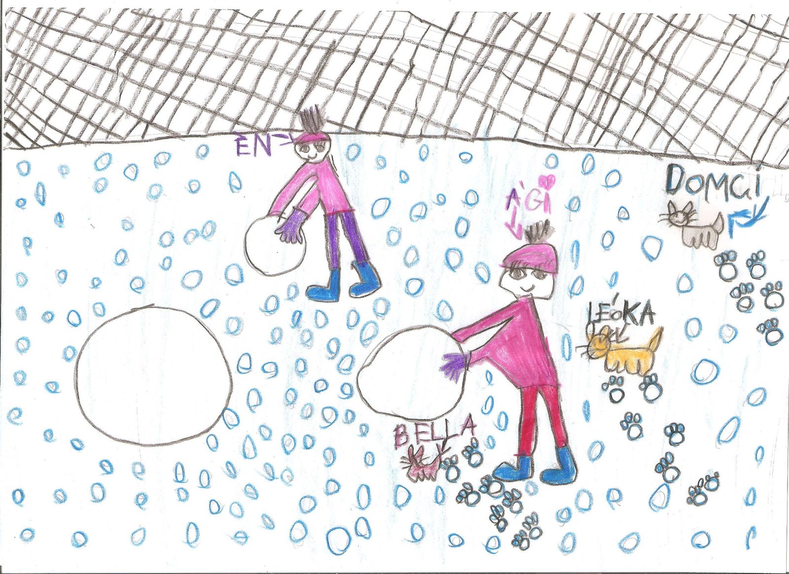 Szluka Noémi Petra, 9 éves, 3/B