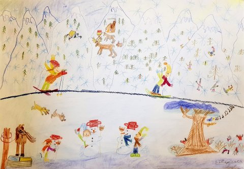 Ballagi Luca, 9 éves