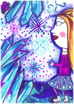 Nagypál Borbála  5. oszt. - Jégbolygón (Sándorfalvi Térségi Alapfokú Művészeti Iskola)