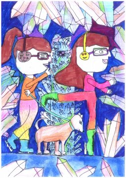 Ungi Gréta  3. oszt. - Jégkristály bolygó felfedezői (SZTEJKI Pallavicini Sándor Általános Iskola)