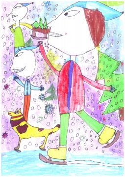 Gonda Péter   2. oszt. - Fenyőfáért mentünk (SZTEJKI Pallavicini Sándor Általános Iskola)