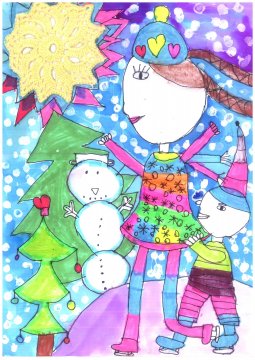 Mészáros Nóra    2. oszt. - Öcsit tanítom (SZTEJKI Pallavicini Sándor Általános Iskola)