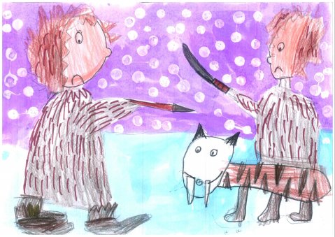 Kovács Bence    2. oszt. - Kardfogú tigris-vadászok (SZTEJKI Pallavicini Sándor Általános Iskola)