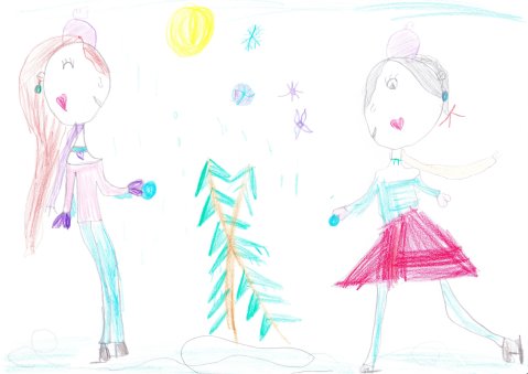 Demeter Dorka, 6 éves